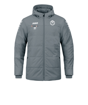 JAKO Team Coach Kapuzenjacke Grau F840