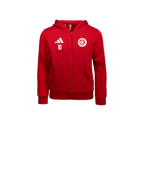 adidas Entrada 26 Kapuzenjacke Kids Rot