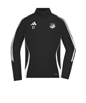 adidas Tiro 24 Trainingstop Schwarz Weiss
