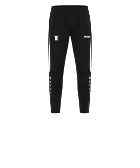 JAKO Power Trainingshose Kids Schwarz Weiss F802
