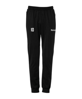 Kempa Lite Trainingshose Kids Schwarz Weiss F01