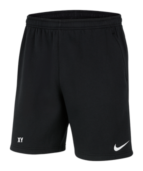 Nike Park 20 Fleece Short Kids Schwarz Weiss F010