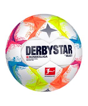 Derbystar Bundesliga Brillant APS v22 Spielball 2022/2023 Weiss F022 - weiss