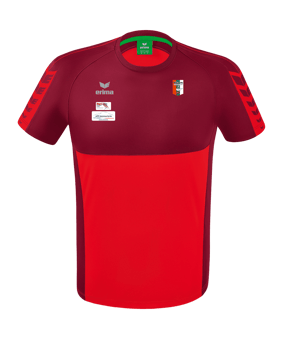 Erima Six Wings T-Shirt Rot