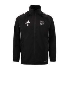 Veste de pluie adidas Tiro 24 noir blanc 