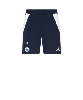 Short adidas Tiro 24 bleu foncé blanc 