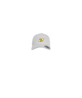 Merch 5 Panel Curved Cap Blau