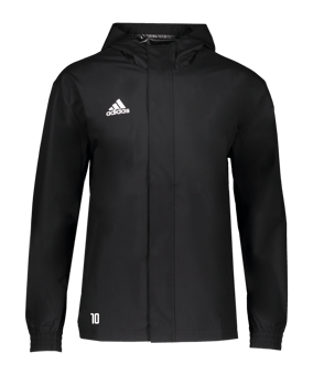 adidas Entrada 22 Allwetterjacke Schwarz