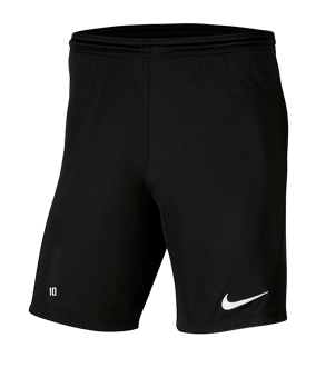 Nike Park III Short Schwarz F010