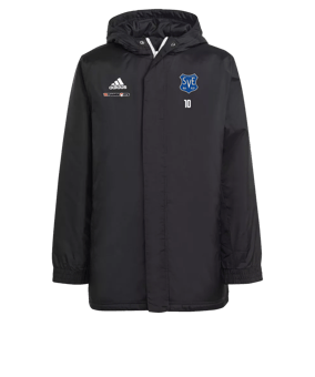 adidas Entrada 22 Stadium Jacke Schwarz