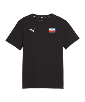 PUMA teamGOAL Casuals T-Shirt Kids Schwarz F03