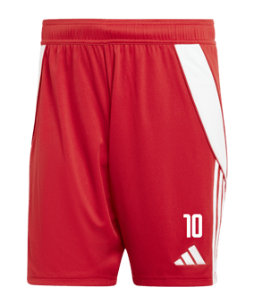 adidas Tiro 24 Short Rot Weiss