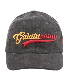 Galatasaray Istanbul Cap Kids Schwarz - schwarz