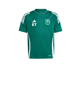 adidas Tiro 24 Trikot Kids Grün Weiss