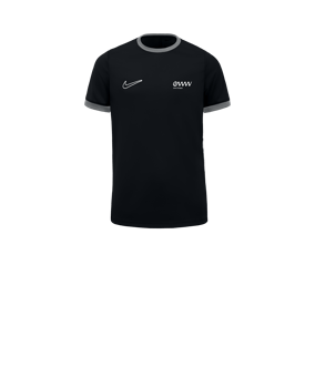 Nike Academy 25 Trainingsshirt Kids Schwarz F010