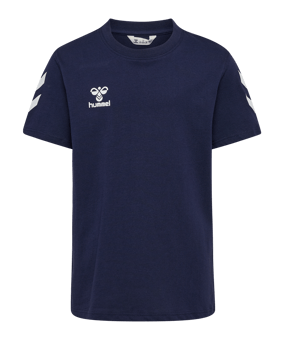 Hummel Go 2.0 Chevron T-Shirt Kids Blau F7026 - blau