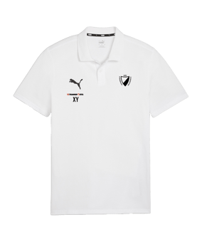 PUMA teamGOAL Casuals Poloshirt Weiss F04