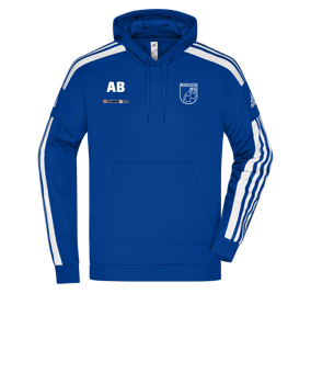 adidas Squadra 21 Hoody Blau Weiss