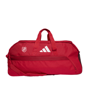 adidas Tiro League Duffel Bag Gr. L Rot Schwarz