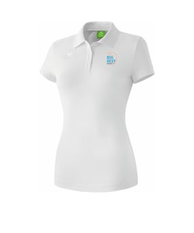 Erima Teamsport Poloshirt Damen Weiss