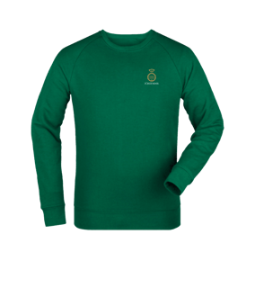Merch Roller Sweatshirt Bottle Green | #logo (beidseitig)