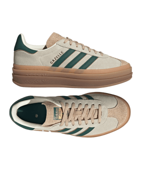 adidas Originals Gazelle Bold Sneaker Damen Weiß - beige