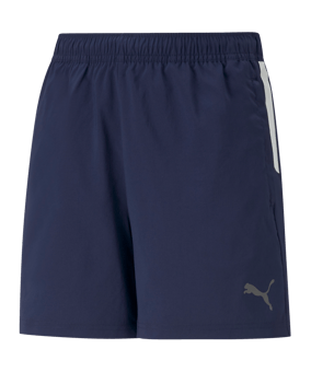 PUMA teamLIGA Sideline Short Kids Blau Schwarz F06 - blau
