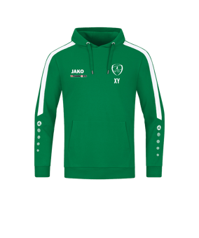 JAKO Power Hoody Grün Weiss F200