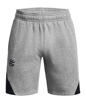 Under Armour Curry Splash Fleece Short Grau F011 - grau