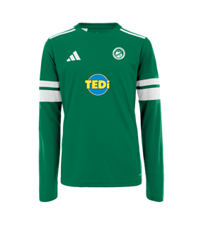 adidas Squadra 25 Trikot Langarm Grün