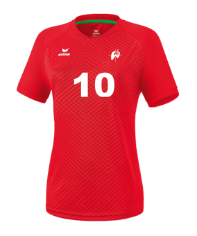 Erima Madrid Trikot Damen Rot