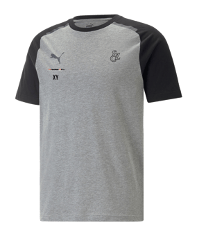 PUMA teamCUP Casuals T-Shirt Grau F13