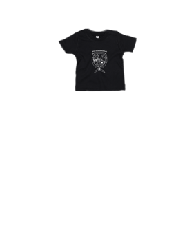 Merch Baby T-Shirt Black | #logo1c