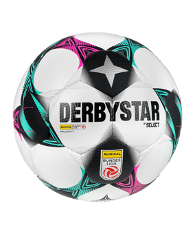 Derbystar Austria Admiral Bundesliga Brillant TT v25 Trainingsball Weiß - weiss