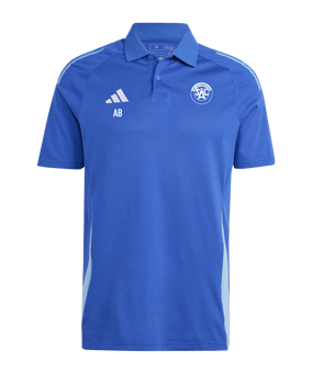 adidas Tiro 24 Competition Poloshirt Blau