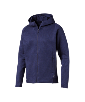 PUMA FINAL Casuals Kapuzenjacke Blau F36 - blau