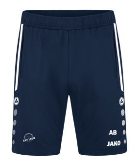 JAKO Allround Trainingsshort Damen Blau F900