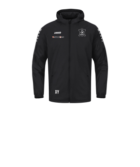 JAKO Team 2.0 Allwetterjacke Kids Schwarz F800