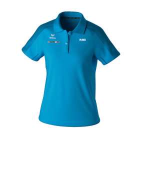 Erima EVO STAR Poloshirt Damen Blau
