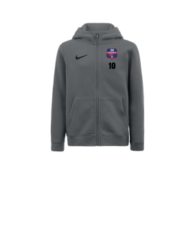 Nike Park 20 Fleece Kapuzenjacke Kids Grau F063