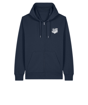 11tsmerch Merch Connector 2.0 Zip Sweatjacke French Navy FC727 Sweatjacke Blau