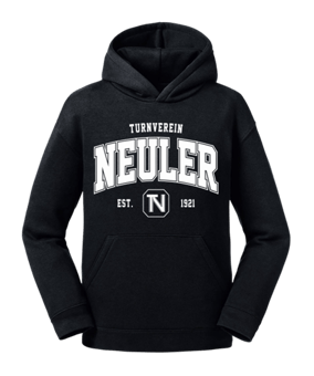 TV NEULER Hoodie Colleged Kinder (BLK) - schwarz