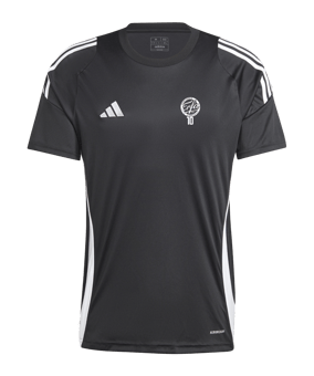 adidas Tiro 24 Trikot Schwarz Weiss