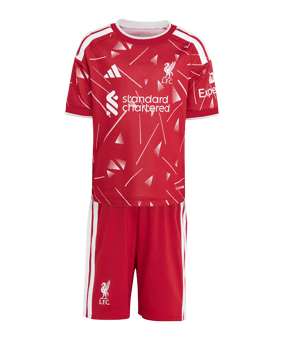 adidas FC Liverpool Trikot Set Home 2026/2027 Kids Rot