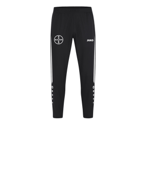 JAKO Power Freizeithose Kids Schwarz Weiss F802