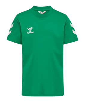 Hummel Go 2.0 Chevron T-Shirt Kids Grün F6235 - gruen