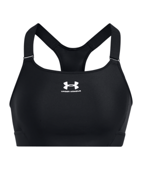 Under Armour Heat Gear High Sport-BH Damen Schwarz F002