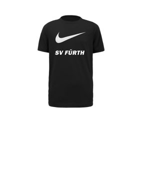 Nike Park 20 Swoosh T-Shirt Kids Schwarz F010