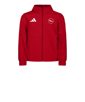 adidas Entrada 26 Jacke Kids Rot
