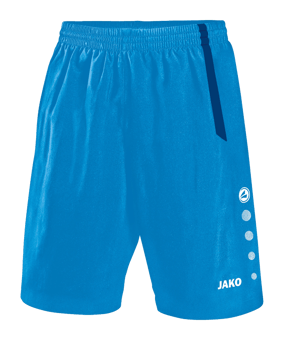 JAKO Turin Sporthose ohne Innenslip Kids Blau F89 - blau